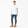 Camicia da donna a maniche corte con taschino Camicia da donna a maniche corte con taschino