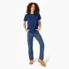 Camicia da donna a maniche corte con taschino Camicia da donna a maniche corte con taschino