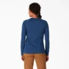 Camicia da donna a maniche lunghe con tasca e effetto rinfrescante Camicia da donna a maniche lunghe con tasca e effetto rinfrescante