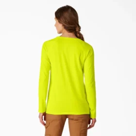 Camicia da donna a maniche lunghe con tasca e effetto rinfrescante