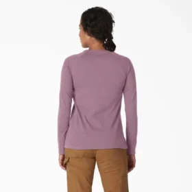 Camicia da donna a maniche lunghe con tasca e effetto rinfrescante