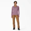Camicia da donna a maniche lunghe con tasca e effetto rinfrescante Camicia da donna a maniche lunghe con tasca e effetto rinfrescante