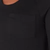 Camicia da donna a maniche lunghe con tasca e effetto rinfrescante Camicia da donna a maniche lunghe con tasca e effetto rinfrescante