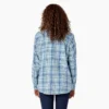 Camicia da donna in flanella a quadri a maniche lunghe Camicia da donna in flanella a quadri a maniche lunghe