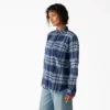 Camicia da donna in flanella a quadri a maniche lunghe Camicia da donna in flanella a quadri a maniche lunghe