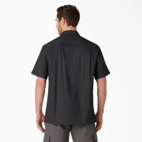 Camicia da lavoro a maniche corte in tessuto ripstop
