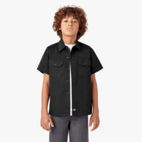 Camicia da lavoro a maniche corte per bambini