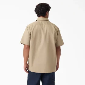 Camicia da lavoro con zip a 1/4