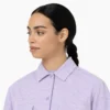 Camicia da lavoro corta a righe Hickory da donna Camicia da lavoro corta a righe Hickory da donna