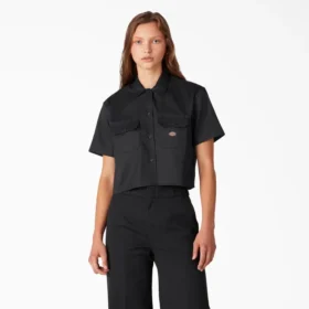 Camicia da lavoro corta da donna