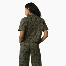 Camicia da lavoro corta da donna Drewsey Camo