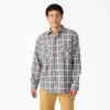 Camicia da lavoro in flanella a maniche lunghe