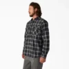 Camicia da lavoro in flanella a maniche lunghe
