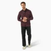 Camicia da lavoro in flanella a maniche lunghe