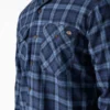 Camicia da lavoro in flanella a maniche lunghe Camicia da lavoro in flanella a maniche lunghe
