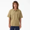 Camicia da lavoro in tessuto solido Camicia da lavoro in tessuto solido