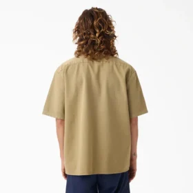 Camicia da lavoro in tessuto solido