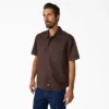 Camicia da lavoro in tessuto solido Camicia da lavoro in tessuto solido