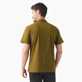 Camicia da lavoro performante a maniche corte