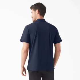 Camicia da lavoro performante a maniche corte