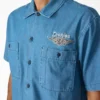 Camicia da lavoro ricamata in chambray Dickies X Harley-Davidson® Boxy Fit Camicia da lavoro ricamata in chambray Dickies X Harley-Davidson® Boxy Fit