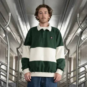 Camicia da rugby a maniche lunghe Jake Hayes Camicia da rugby a maniche lunghe Jake Hayes