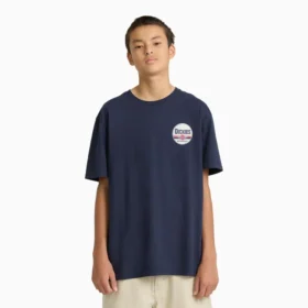 Camicia grafica a maniche corte con badge Americana in pantaloncini