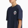 Camicia grafica a maniche corte con badge Americana in pantaloncini Camicia grafica a maniche corte con badge Americana in pantaloncini