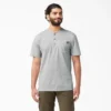 Camicia Henley a maniche corte Heavyweight Camicia Henley a maniche corte Heavyweight