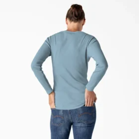 Camicia Henley a maniche lunghe da donna