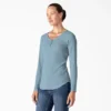 Camicia Henley a maniche lunghe da donna Camicia Henley a maniche lunghe da donna