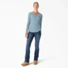 Camicia Henley a maniche lunghe da donna Camicia Henley a maniche lunghe da donna