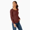 Camicia Henley a maniche lunghe da donna Camicia Henley a maniche lunghe da donna