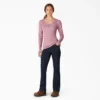 Camicia Henley a maniche lunghe da donna Camicia Henley a maniche lunghe da donna