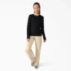 Camicia Henley da donna con collo rotondo Camicia Henley da donna con collo rotondo