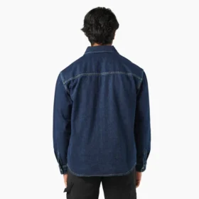 Camicia in denim da meccanico