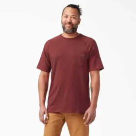 Camicia rinfrescante a maniche corte con taschino