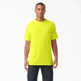 Camicia rinfrescante a maniche corte con taschino