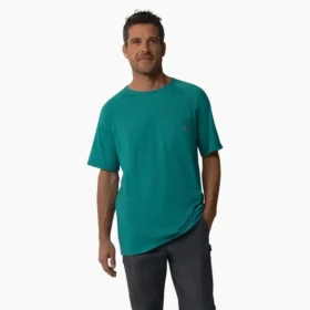 Camicia rinfrescante a maniche corte con taschino