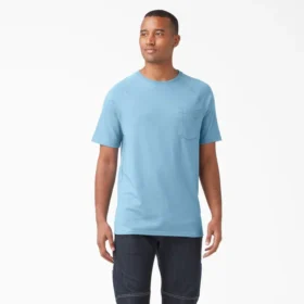 Camicia rinfrescante a maniche corte con taschino