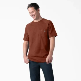 Camicia rinfrescante a maniche corte con taschino