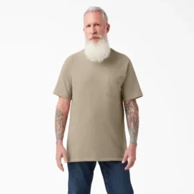 Camicia rinfrescante a maniche corte con taschino