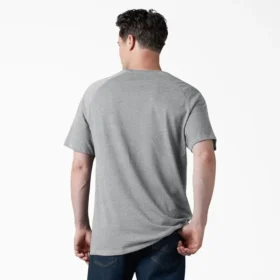 Camicia rinfrescante a maniche corte con taschino