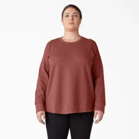 Camicia termica a maniche lunghe da donna taglie forti