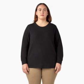 Camicia termica a maniche lunghe da donna taglie forti