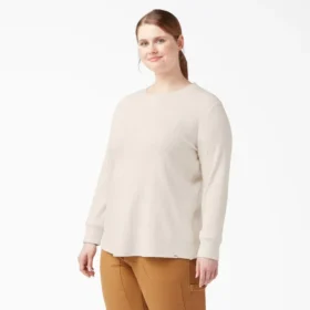 Camicia termica a maniche lunghe da donna taglie forti