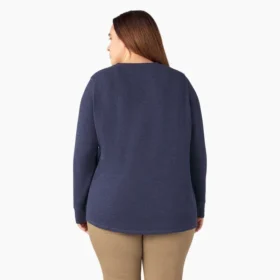 Camicia termica a maniche lunghe da donna taglie forti