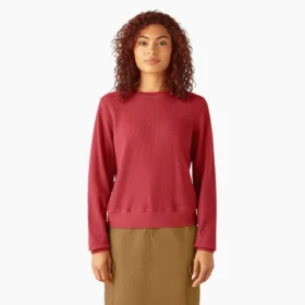 Camicia termica da donna con collo rotondo