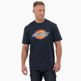 Camicie a maniche corte con logo grafico tricolore