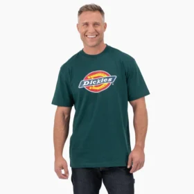 Camicie a maniche corte con logo grafico tricolore